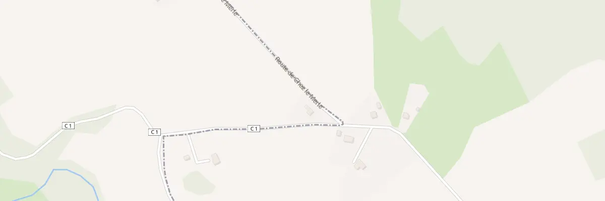 Plan du 63 Rte de Chez le Merle à Pierre-Buffière