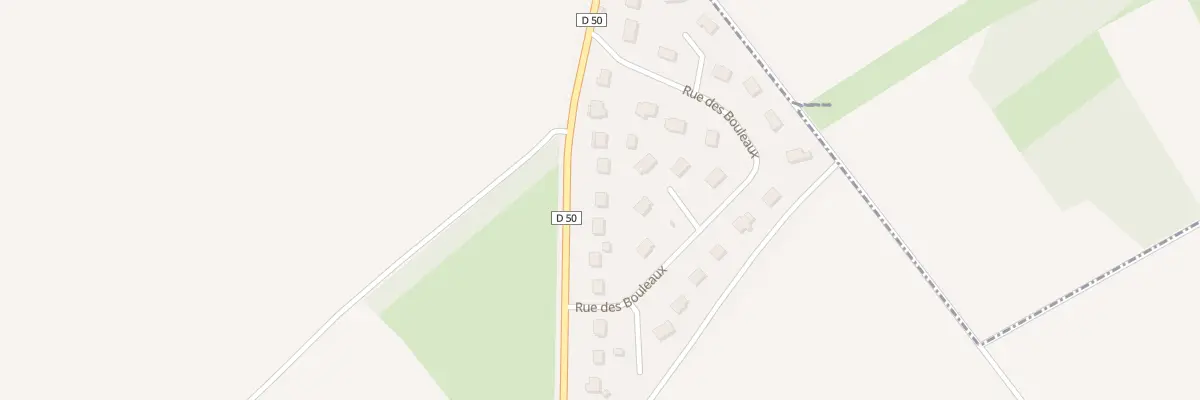 Plan du 13 Rue des Bouleaux à Villerbon