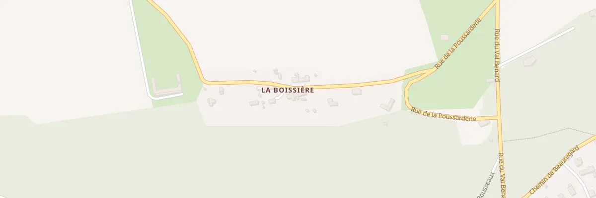 Plan du 50 Che de la Boissière à Sorel-Moussel