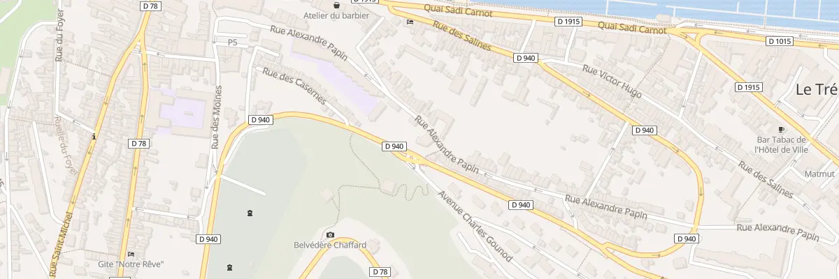 Plan du 85 Rue Alexandre Papin au Tréport