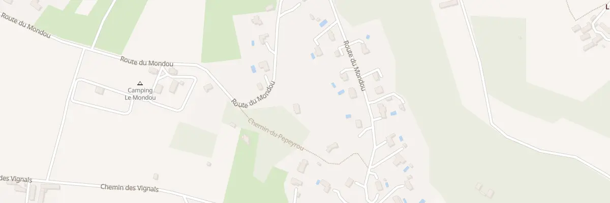 Plan du 55 Che du Pepeyroux à Saint-Julien-de-Lampon