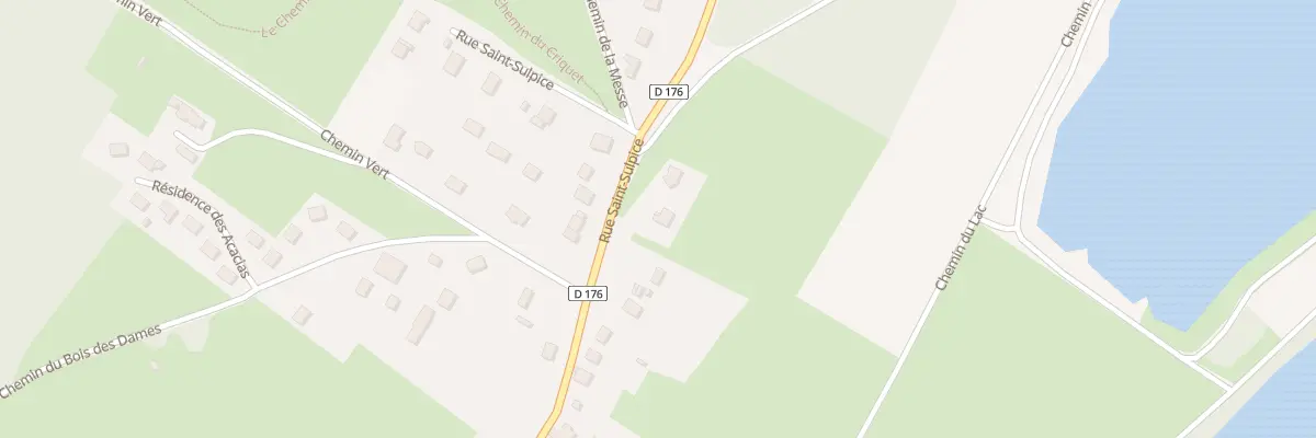 Plan du 5000 La Croix Saint Quentin aux Trois Lacs