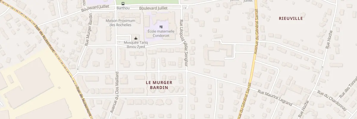 Plan du 5 Rue Leopold Sedar Senghor à Digny
