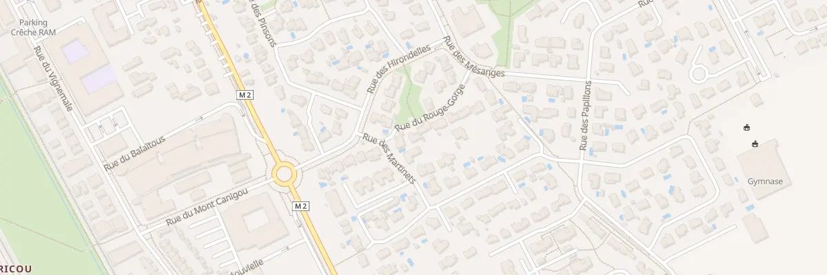 Plan du 15 Rue du Rouge Gorge à Beauzelle