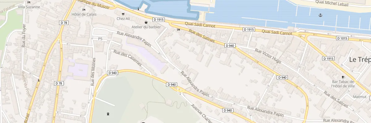 Plan du 96 Rue Alexandre Papin au Tréport