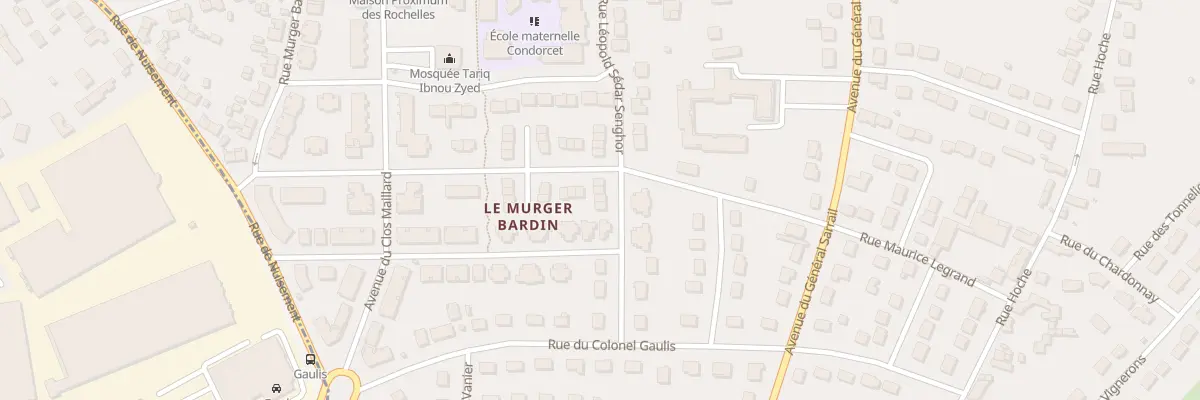 Plan du 17 Rue Léopold Sédar Senghor à Dreux