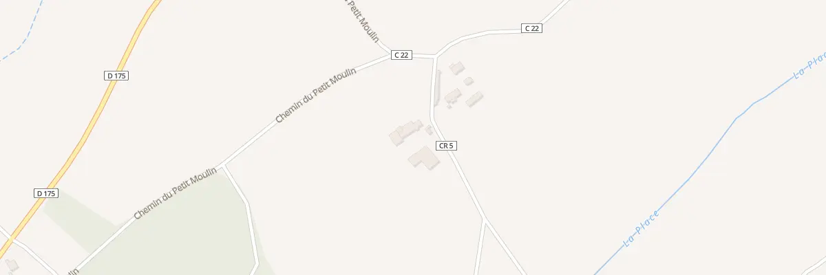 Plan du 3 Che de le Vieillere à Châteauvieux