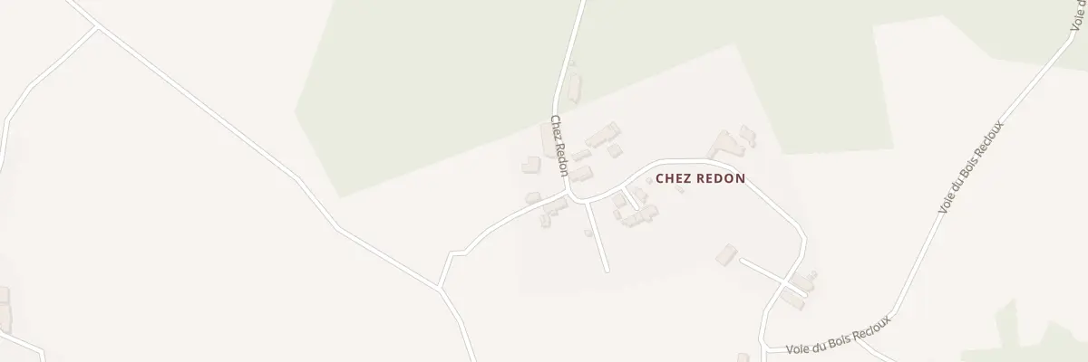 Plan du 5128 Chez Redon Ouest aux Grands-Chézeaux
