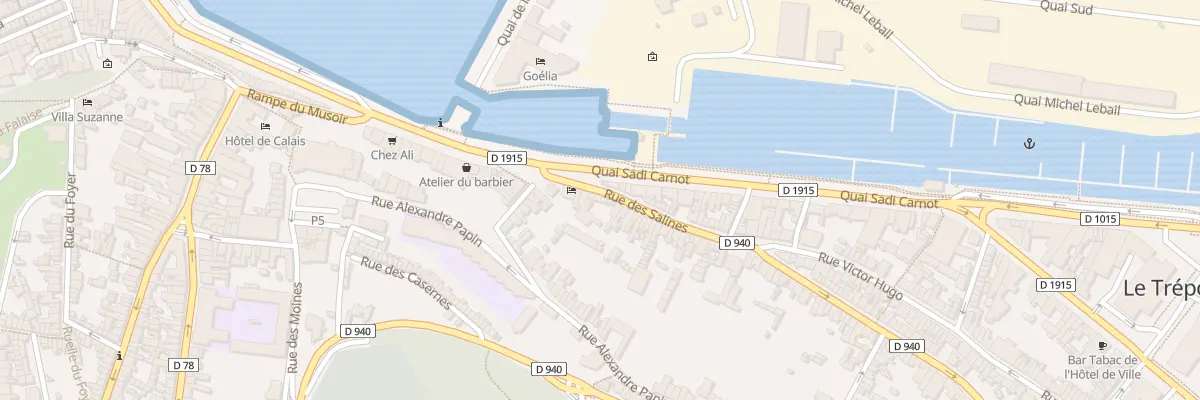 Plan du 12 Rue du Docteur Pépin au Tréport