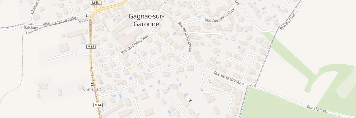 Plan du 22 Rue de la Gravette à Gagnac-sur-Garonne