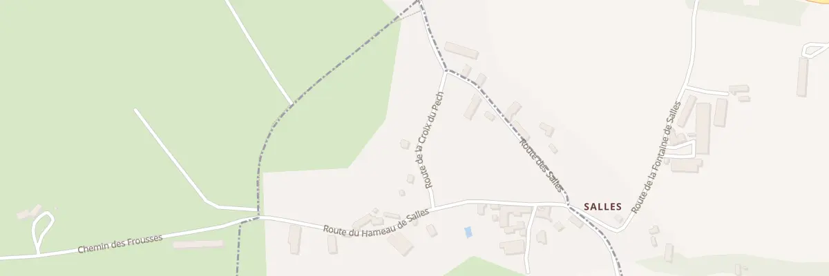 Plan du 77 Rte de la Croix du Pech à Rouffilhac