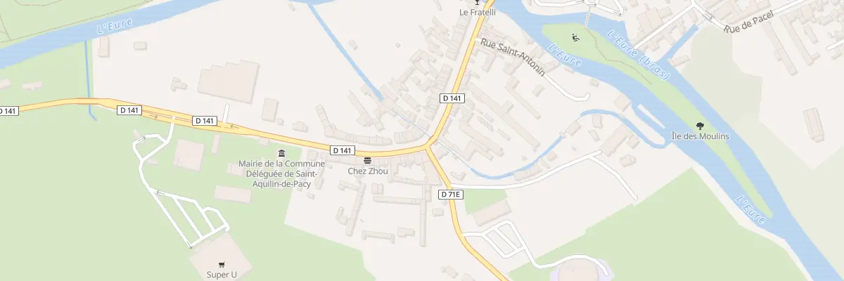 Plan du 50 Rue Marcel Moisson à Pacy-sur-Eure