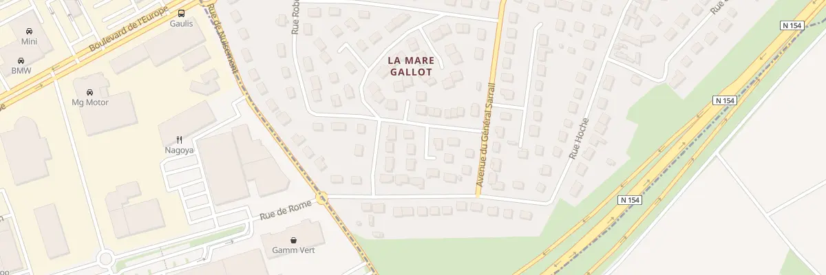 Plan du 24 Rue Robert Vanier à Dreux