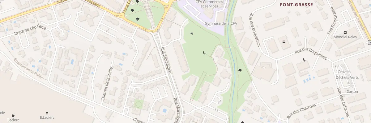 Plan du 22 Rue Montaigne à Blagnac