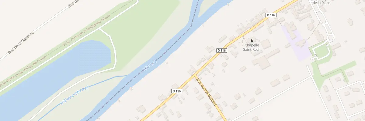 Plan du 75 Rte de la Croix de Sorel à Sorel-Moussel