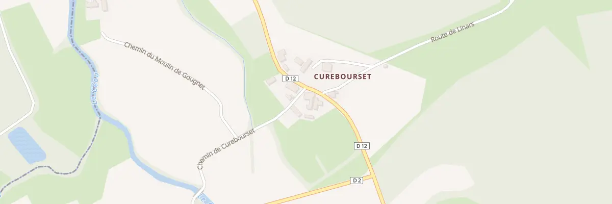 Plan du 2175 Rte de Gourdon à Concorès