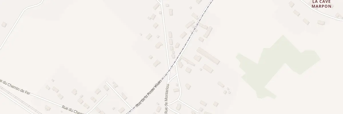 Plan du 2 Rue du Haut Montériou à Saint-Romain-sur-Cher