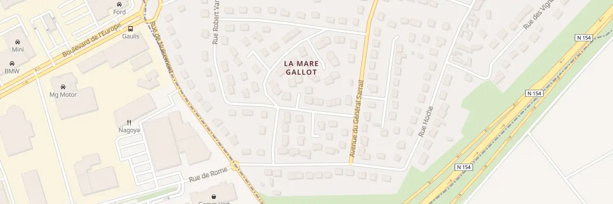 Plan du 33 Rue Robert Vanier à Dreux