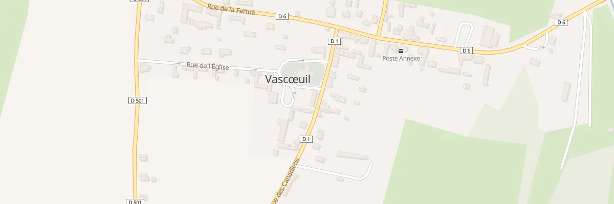 Plan du 27 Le Village à Vascœuil