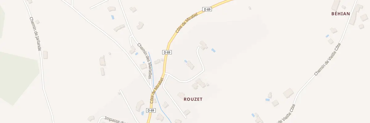 Plan du 782 Côte de Mirabel à Lamothe-Capdeville