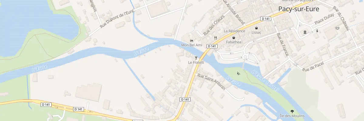 Plan du 12 Rue Marcel Moisson à Pacy-sur-Eure