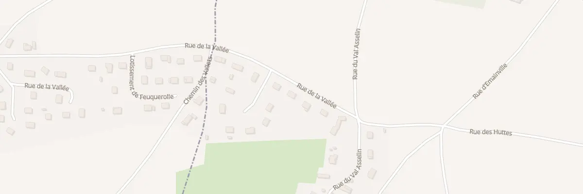 Plan du 6 Rue de la Vallée à Saint-Pierre-la-Garenne