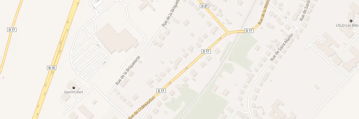 Plan du 12 Rue de Châteaudun à Bonneval