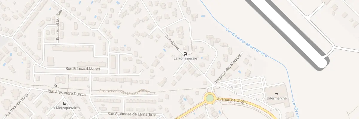 Plan du 1016 Rue Garrel à Montauban