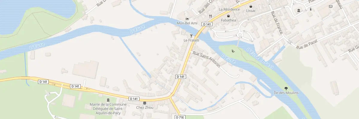 Plan du 20 Rue Marcel Moisson à Pacy-sur-Eure