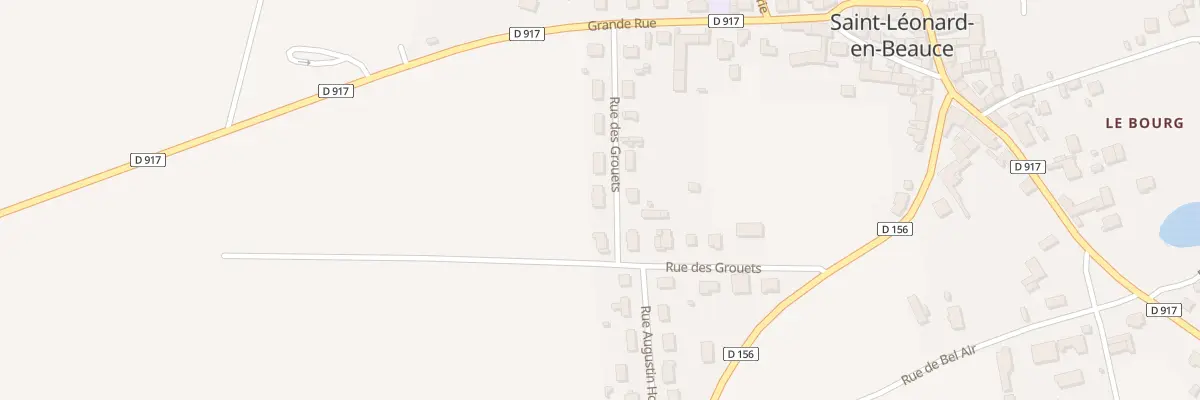 Plan du 9 Rue des Grouets à Saint-Léonard-en-Beauce