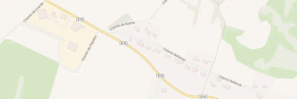 Plan du 362 Belecoste à Carla-Bayle