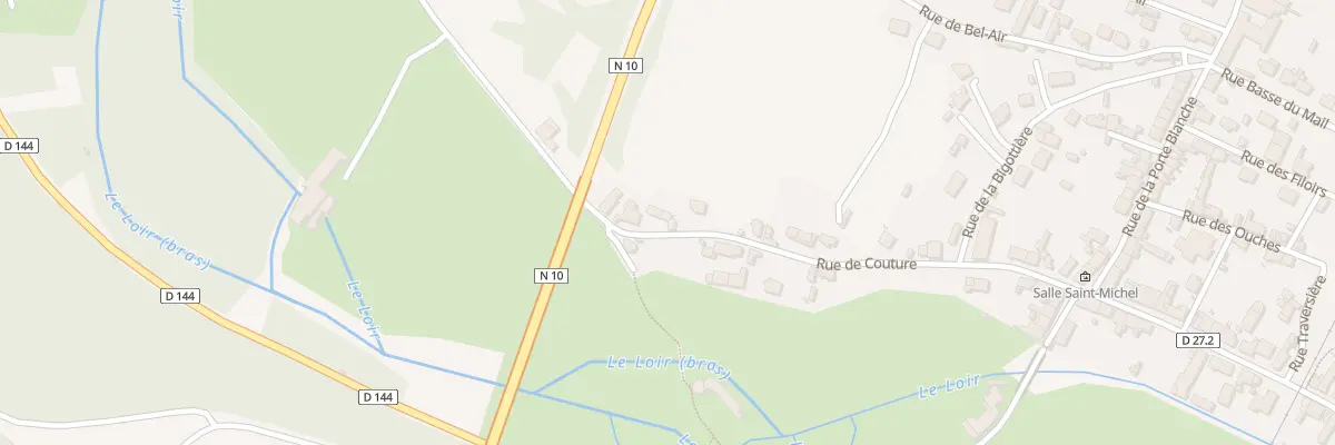 Plan du 28 Rue de Couture à Bonneval