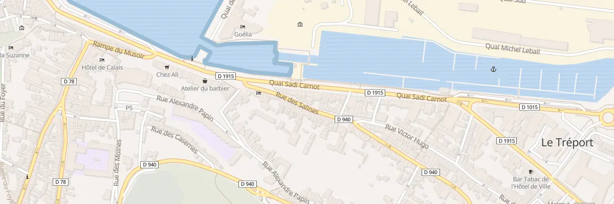 Plan du 9 Rue du Docteur Pépin au Tréport