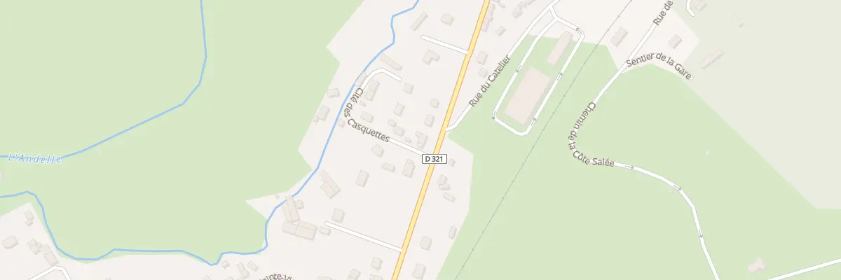 Plan du 5 Cité des Casquettes à Charleval