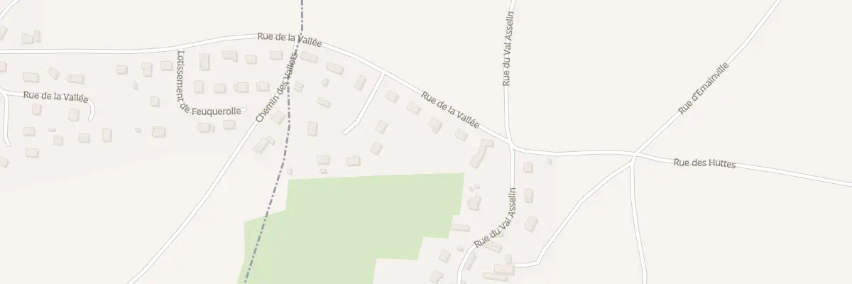 Plan du 8 Rue de la Vallée à Saint-Pierre-la-Garenne