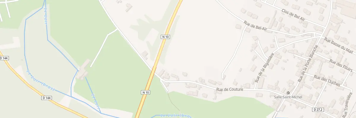 Plan du 34 Rue de Couture à Bonneval