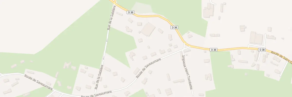 Plan du 5370 Rte de Saveaumare à Mathonville