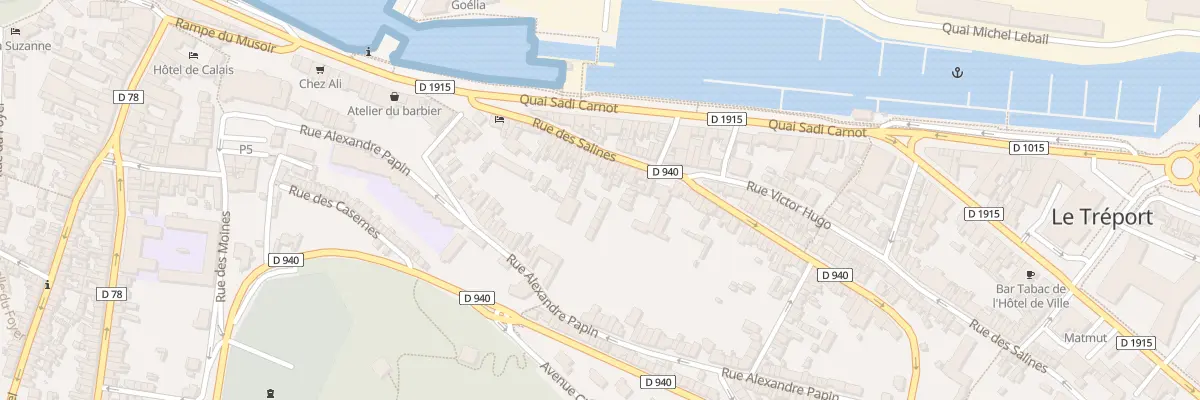 Plan du 40 Rue du Docteur Pépin au Tréport