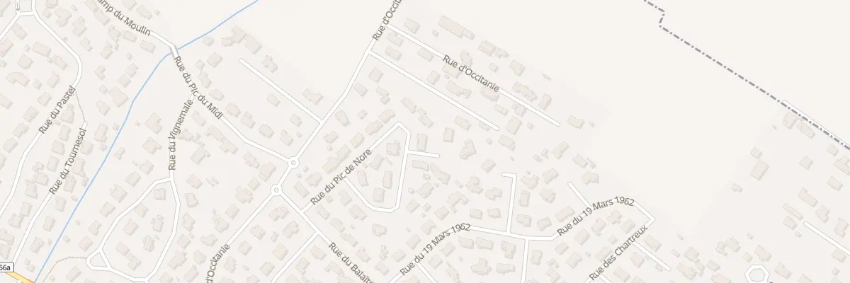 Plan du 18 Rue du Pic de Nore à Roquettes