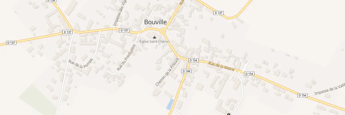 Plan du 8 Rue de la Mairie à Bouville
