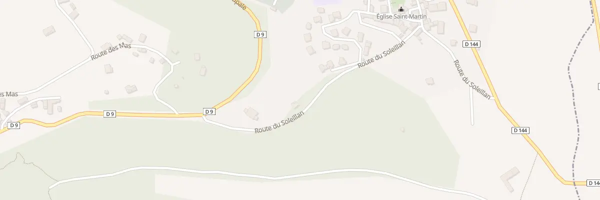 Plan du 5117F Les Crouzettes à Nuzéjouls