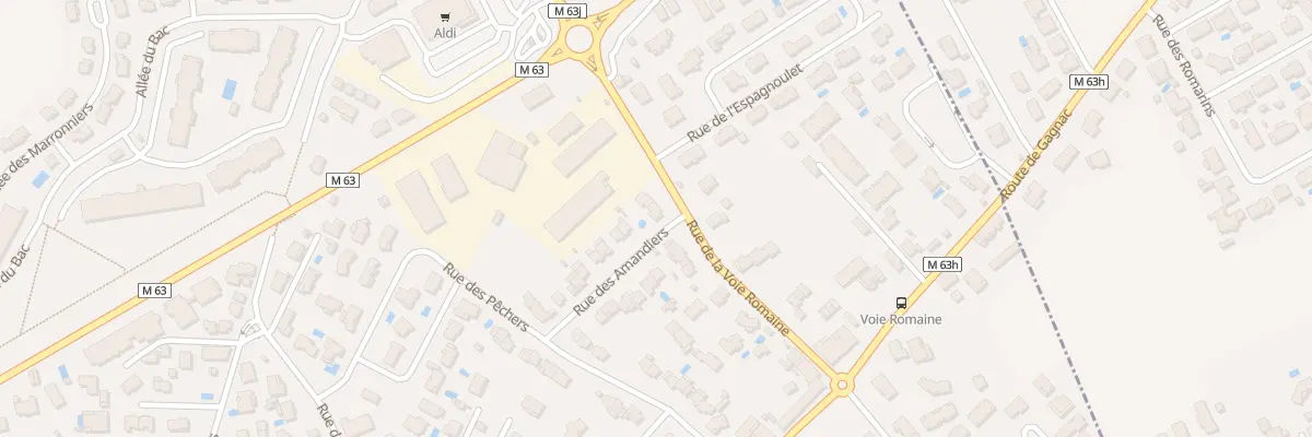 Plan du 67 Rue de la Voie Romaine à Gagnac-sur-Garonne
