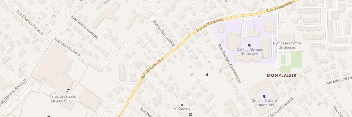 Plan du 320 Rue du Ramiérou à Montauban