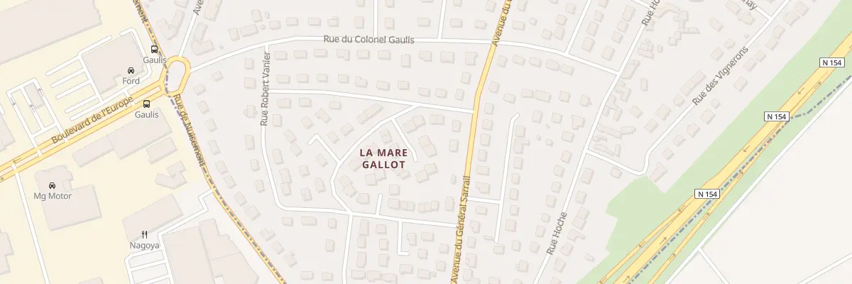 Plan du 3 Rue Max Hurel à Dreux