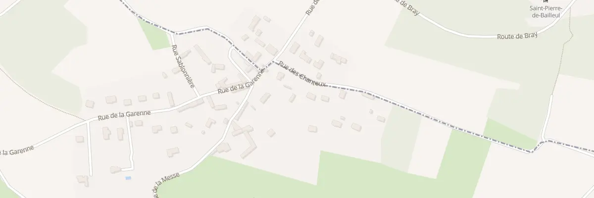 Plan du 2 Rue des Chanteux à Villez-sous-Bailleul