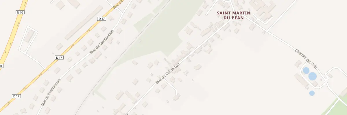 Plan du 28 Rue du Val de Loir à Bonneval