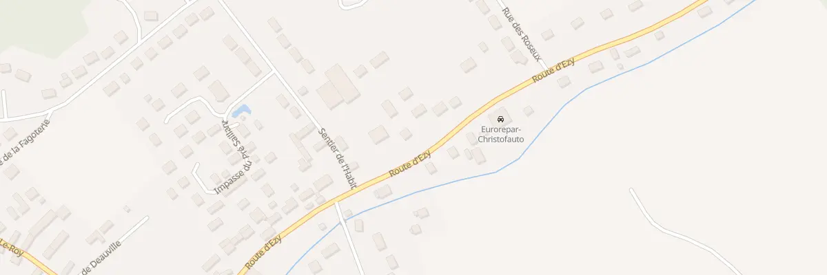 Plan du 41 Rte d’Ezy à Croth