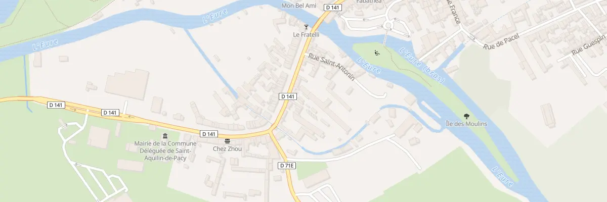 Plan du 27 Rue Marcel Moisson à Pacy-sur-Eure