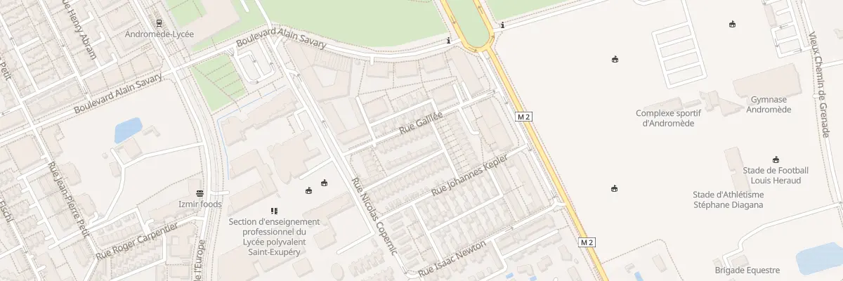 Plan du 16 Rue Galilée à Blagnac