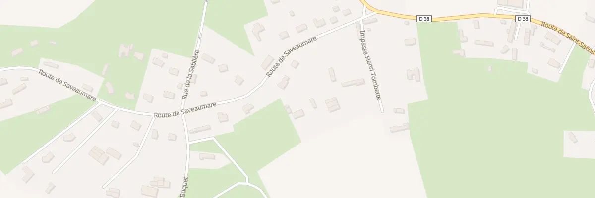 Plan du 9001 Rte de Saveaumare à Mathonville